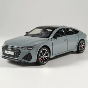 1:32 Audi RS7 Diecast Model Car in Grey 19 S617555bf8a6347e58b51db17087f2609z