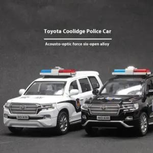1:32 Scale Toyota Cruiser Police Diecast Model 14 S62ce6badd3254f8399d7df8a20707c7dd