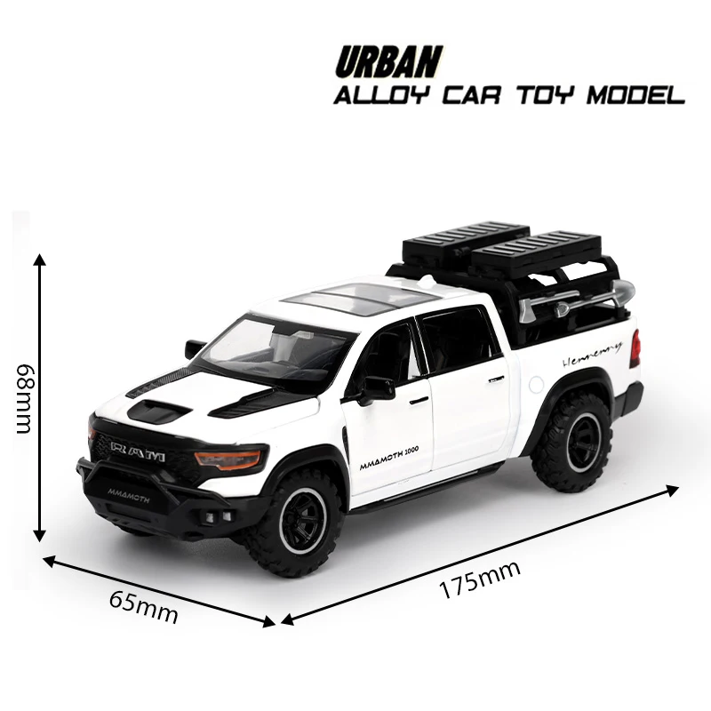 Dodge Mammoth 1000 TRX 1:32 Scale Diecast Model 7 Dodge Mammoth 1000 TRX 1:32 Scale Diecast Model - Image 7