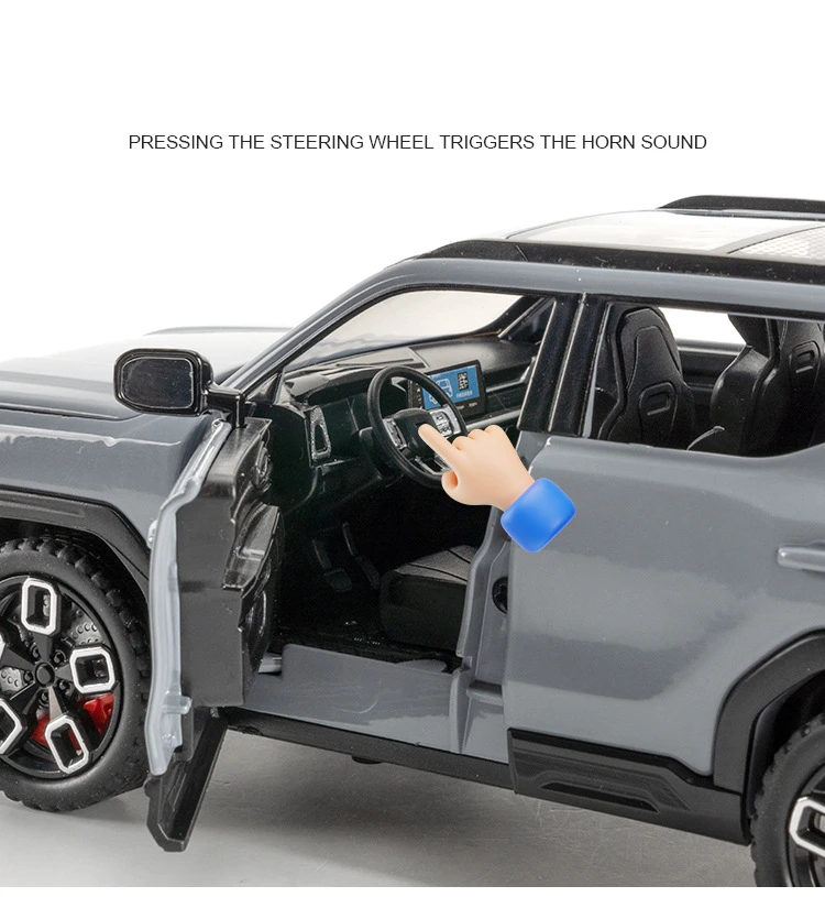 Haval X-DOG SUV 1:24 Scale Diecast Model 4 Haval X-DOG SUV 1:24 Scale Diecast Model - Image 4