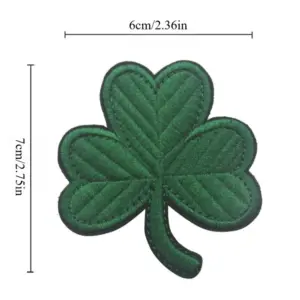 Four Leaf Trefoil Lucky Clover Tactical Patch 9 S6421d7c7c56d42fc86e7d156a0f4c9847