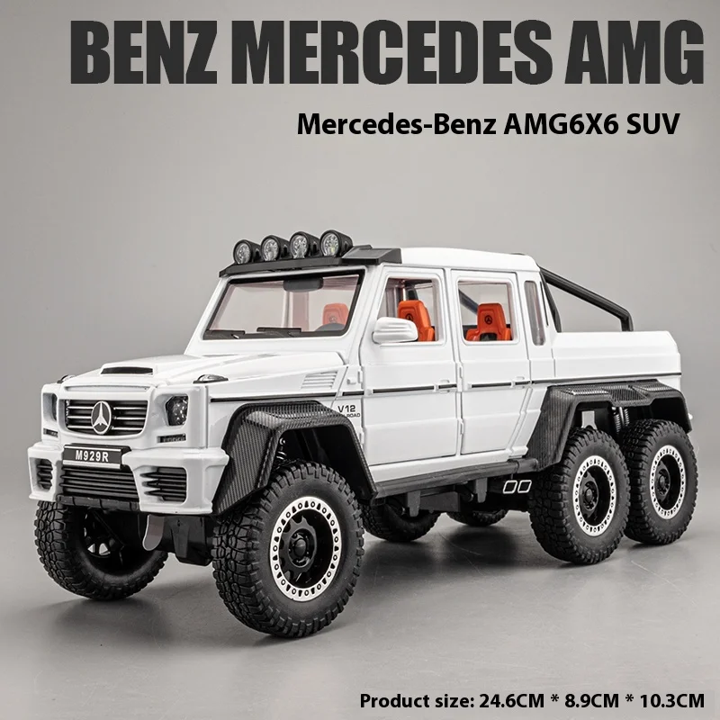 Mercedes Benz AMG G63 6X6 Diecast Model 1:20 7 Mercedes Benz AMG G63 6X6 Diecast Model 1:20 - Image 7