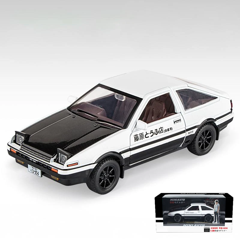 Toyota AE86 Trueno 1:30 Scale Model Car 10 Toyota AE86 Trueno 1:30 Scale Model Car - Image 10