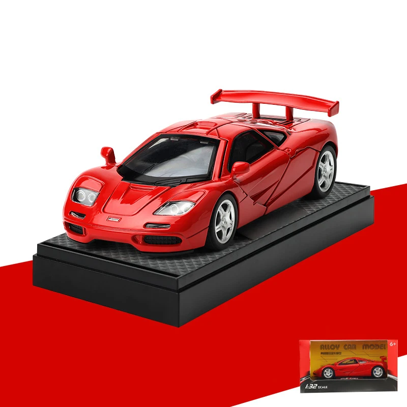 Red McLaren F1 1:32 Diecast Model 9 Red McLaren F1 1:32 Diecast Model - Image 9