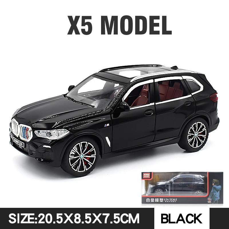 BMW X5 1:24 Scale Diecast Model Vehicle 12 BMW X5 1:24 Scale Diecast Model Vehicle - Image 12