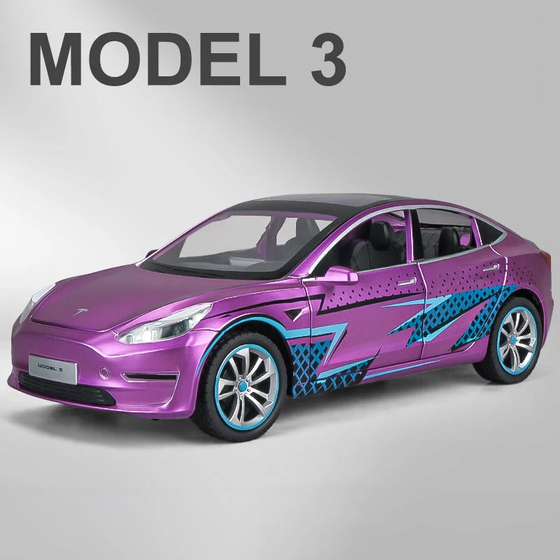 Tesla Model Y 1:24 Scale Diecast Car 12 Tesla Model Y 1:24 Scale Diecast Car - Image 12