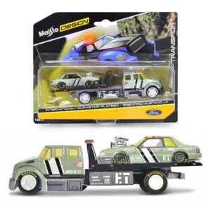 Maisto 1:64 Die-Cast Flatbed Truck and BMW M3 E30 47 S6777e2fa6633485a9e6f8d2dbe951e20O