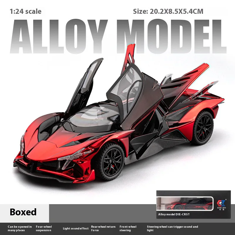 EVO Alloy Car Model 1:24 Scale Collectible 9 EVO Alloy Car Model 1:24 Scale Collectible - Image 9