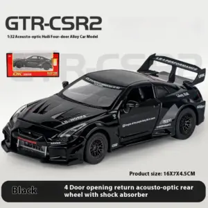 GTR Alloy Model Car in Vibrant Purple 17 S689576980a0e4ce5acdb2277af6f7b1f8