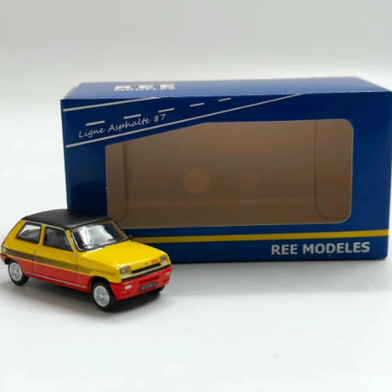 Bright Yellow 1:87 Diecast Model Car 5 Bright Yellow 1:87 Diecast Model Car - Image 5