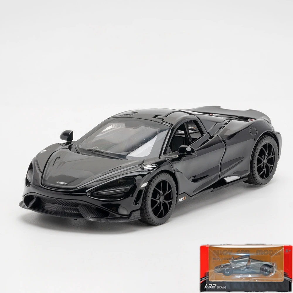 1:32 Scale Diecast Supercar Model with Lights 10 1:32 Scale Diecast Supercar Model with Lights - Image 10