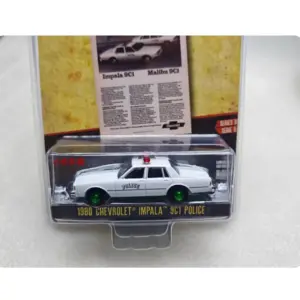 1980 Chevrolet Impala 9C1 Police Model 1:64 Scale 9 S6c666afb71644cb7bfa0afca2d32a38dH