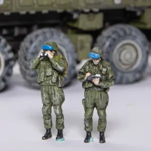 1:72 Scale Russian Soldier Doll Set, 2 Figures 4 S6c9ef96e88fa4b918db7aeecbe3ea1f8a