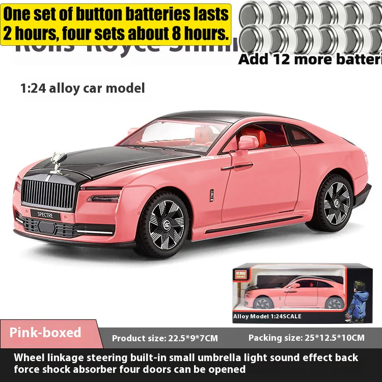 Rolls Royce Spectre 1:24 Diecast Model Car 14 Rolls Royce Spectre 1:24 Diecast Model Car - Image 14