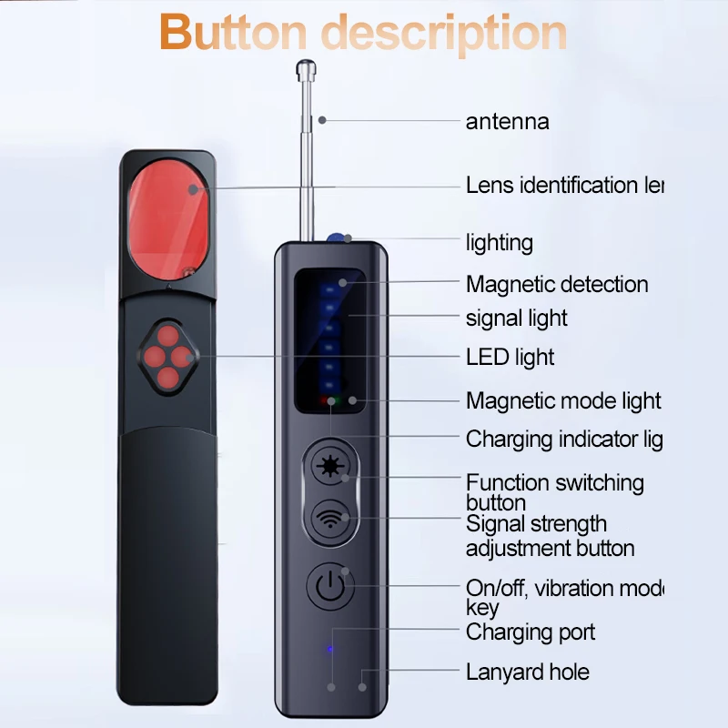 T18 Hidden Camera Detector for Privacy Protection 4 T18 Hidden Camera Detector for Privacy Protection - Image 4