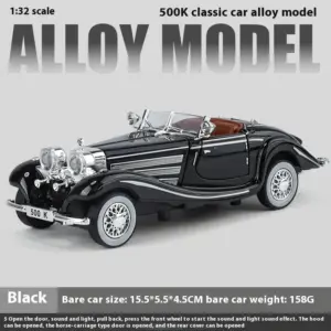 1:32 Scale Classic Car Model in White 18 S6e6450536f574ff0abcd47d6d235ef75n 2