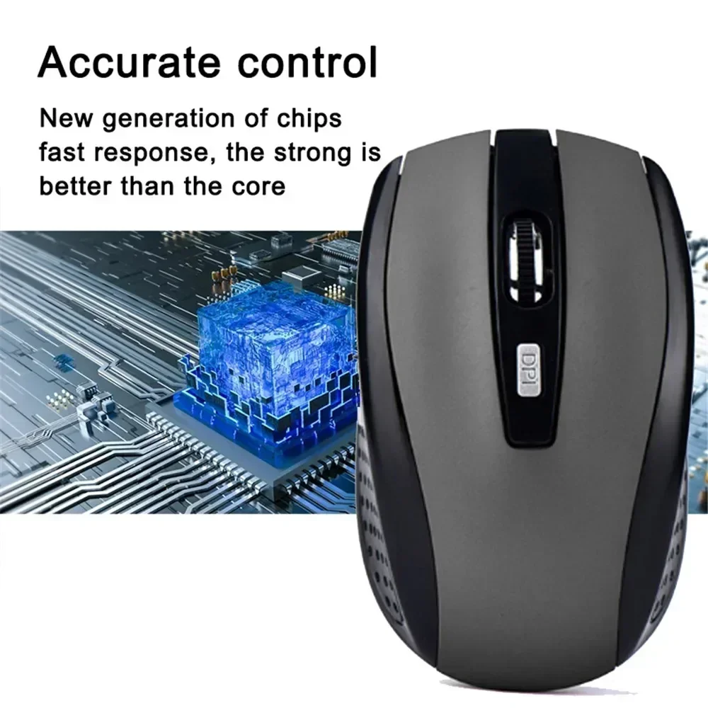 2.4G Wireless Ergonomic Mouse with Adjustable DPI 4 2.4G Wireless Ergonomic Mouse with Adjustable DPI - Image 4