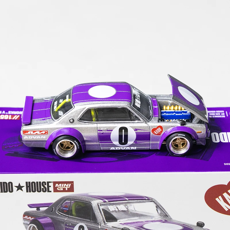 KAIDO MINIGT 1:64 KPGC10 Skyline Diecast Model 5 KAIDO MINIGT 1:64 KPGC10 Skyline Diecast Model - Image 5