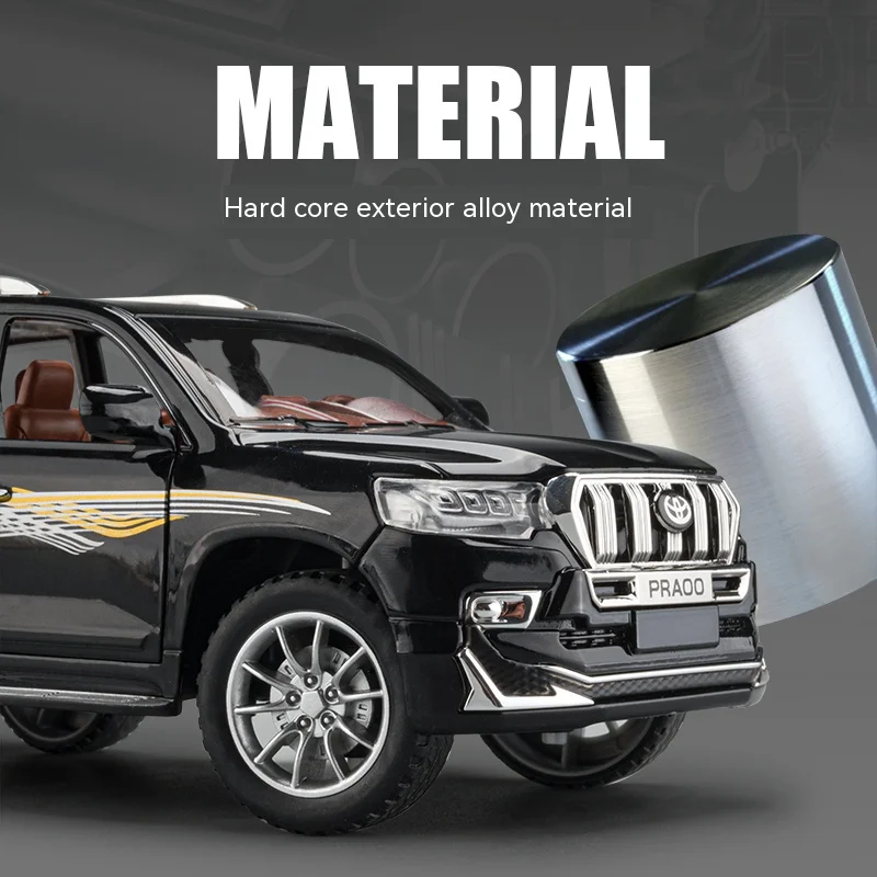 1:24 Scale Prado SUV Model with Realistic Details 3 1:24 Scale Prado SUV Model with Realistic Details - Image 3