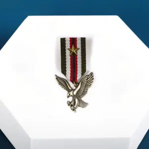 Vintage Military Style Eagle Brooch 11 S6ffd345ab2ff4588a1eec77bc758de50O