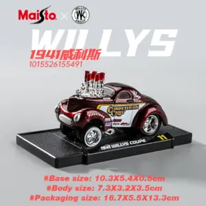 1955 Chevrolet Nomad Gasser Diecast Model 1:64 38 S705de103d34142408d8e72ea811ad6bcc