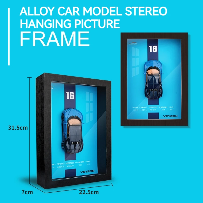 1:32 Scale Diecast Sports Car Picture Frame 4 1:32 Scale Diecast Sports Car Picture Frame - Image 4