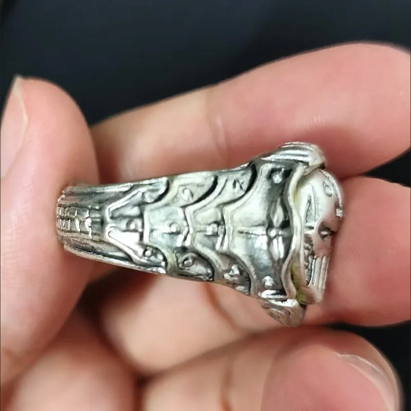 Sigil Ring of Perturabo for Men in Size 10 4 Sigil Ring of Perturabo for Men in Size 10 - Image 4