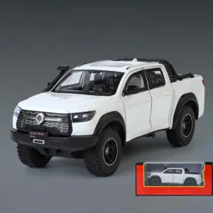 Vibrant Red Great Wall POER Pickup 1:24 Diecast Model 29 S74a65bf7a2184f58bd00312ff251fa64x