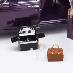 BSC 1:18 Scale Luggage and Wine Cabinet Set 9 S752b54ab7e884b5c84cc5fa030d8cfafW