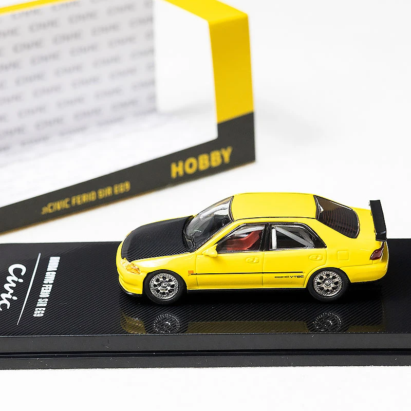 1/64 Civic Ferio SiR EG9 Die-cast Model Car 2 1/64 Civic Ferio SiR EG9 Die-cast Model Car - Image 2