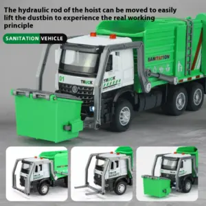 1:35 Scale Metal Urban Sanitation Vehicle Model 9 S76b7a3c668f94f1aa916fd0ca8387638O
