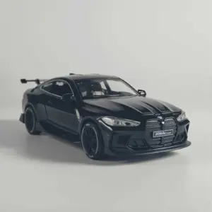 1:32 Scale Black BMW M4 Coupe Model Car 17 S77dee062b3b64f26b21da82e9bcb11695