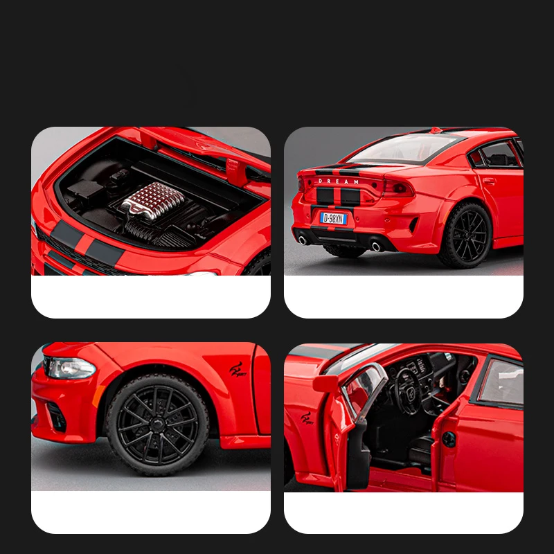 Dodge Charger SRT 1:32 Scale Diecast Model 5 Dodge Charger SRT 1:32 Scale Diecast Model - Image 5
