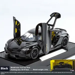 Gemera GT 1:32 Scale Diecast Model in Metallic Purple 35 S7914ef47731147a0ae0835683b1f4765q