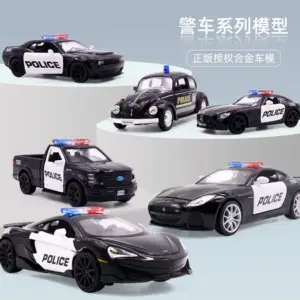 1:36 Scale Police Car Model Collection 20 S7949b2c4ef56410492fcf9ccd75ba3c89