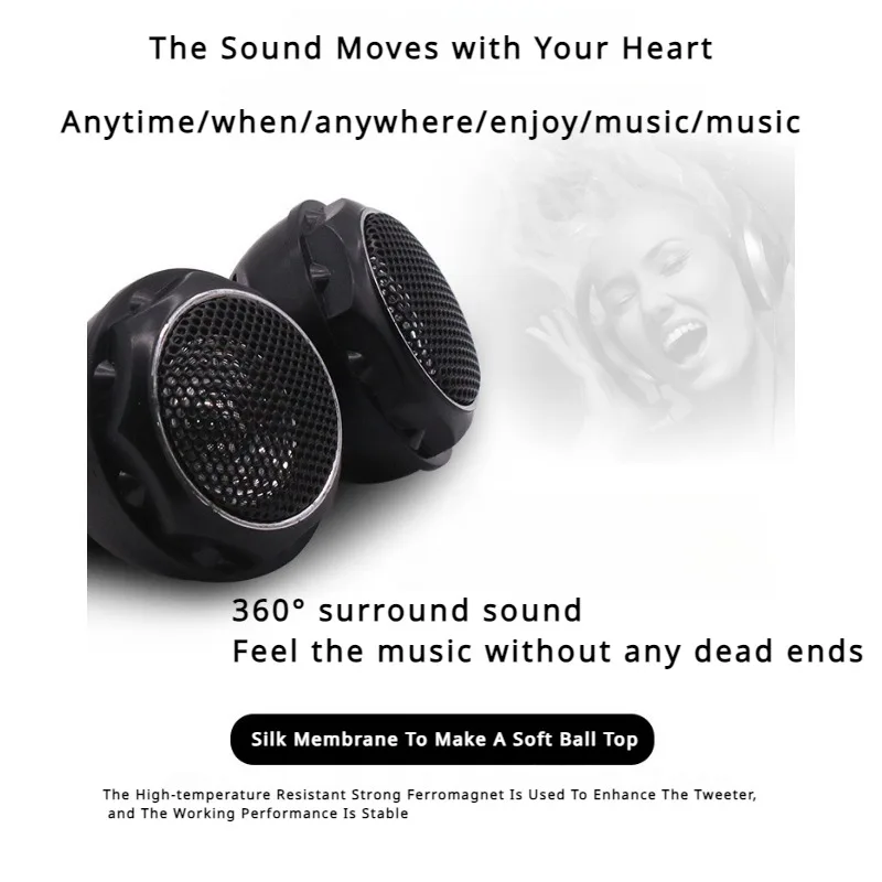 TS-T280 Car Tweeter Speakers for Enhanced Sound 6 TS-T280 Car Tweeter Speakers for Enhanced Sound - Image 6