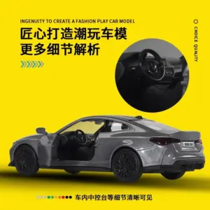 1:36 Scale Diecast BMW M4 CSL Model 8 S7a46811ce97740edb45899db8823420fd