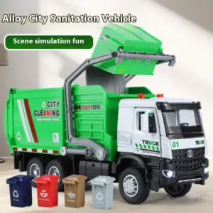 1:35 Scale Metal Urban Sanitation Vehicle Model 8 S7a88dc53fc69447a93cb9e4d5c37c58eo