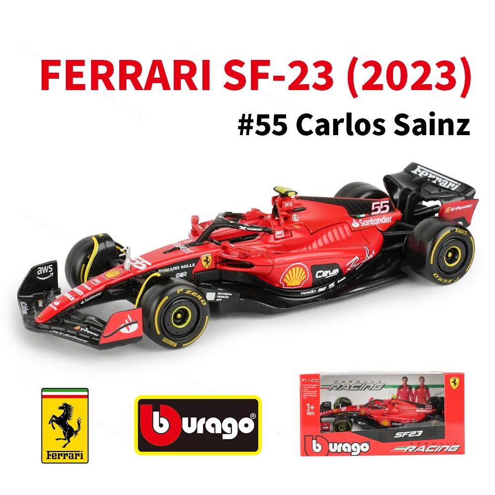 Bburago 1:43 Ferrari SF23 F1 Model Car 10 Bburago 1:43 Ferrari SF23 F1 Model Car - Image 10