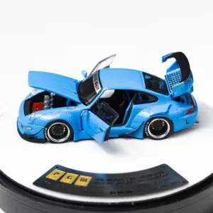 PGM 1:64 RWB930 993 Diecast Model Car Set 11 S7e10d10e9696435c848908e9d91cf7e1w