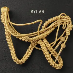 Golden Bullion Wire Military Epaulette Costume 14 S7e32bc751dcf46eeaec807ce5f37e793P