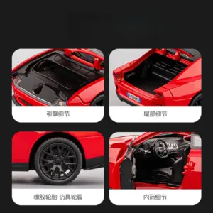 Dodge SRT Hellcat 1:32 Scale Diecast Model Car 13 S7e6178cb77974abb8bf8163fb352e974T