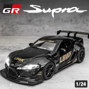 1:22 Scale Diecast Toyota Supra Model Red 16 S7f1186ac679b4e7c8a793fbe554fdb2ci