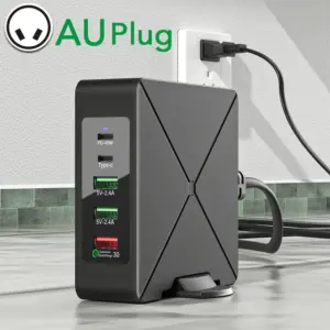 Gallium Nitride 75W Multi-Device Charger 18 S7f491fdde48a4aba88bb064a170659e0f