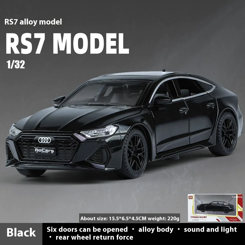 Diecast Audi RS7 Sports Car 1:32 Scale Model 15 Diecast Audi RS7 Sports Car 1:32 Scale Model - Image 15