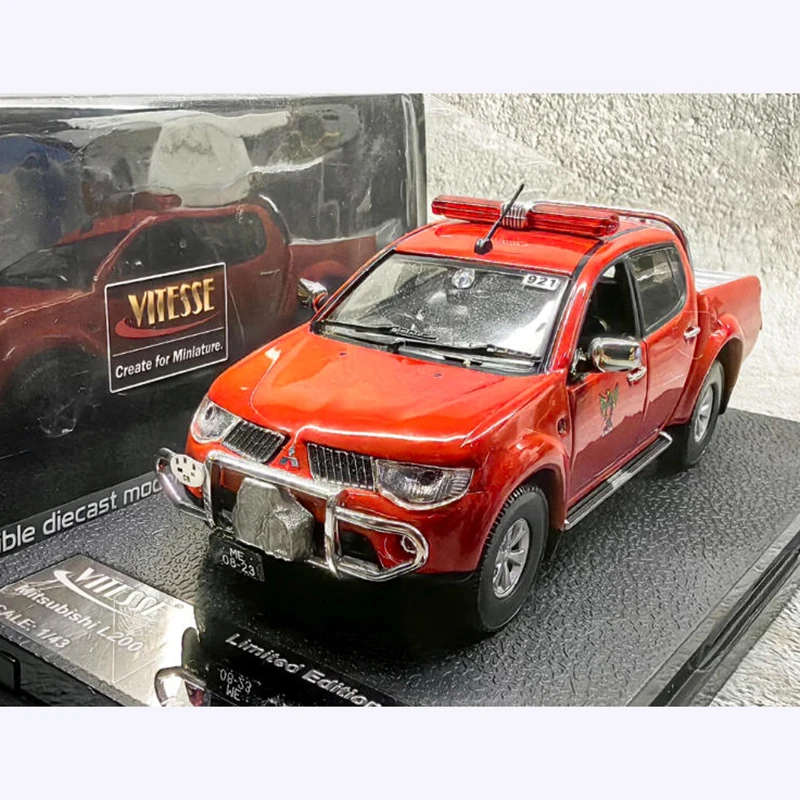 L200 Fire Truck Pickup 1:43 Scale Model 3 L200 Fire Truck Pickup 1:43 Scale Model - Image 3