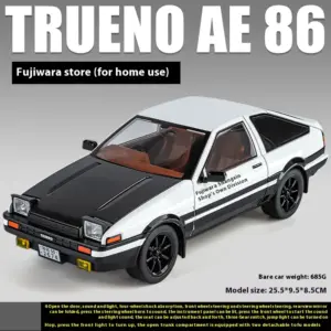 Toyota AE86 Trueno 1:18 Diecast Model 17 S801ebf020b4646b4a932713104980ce1P