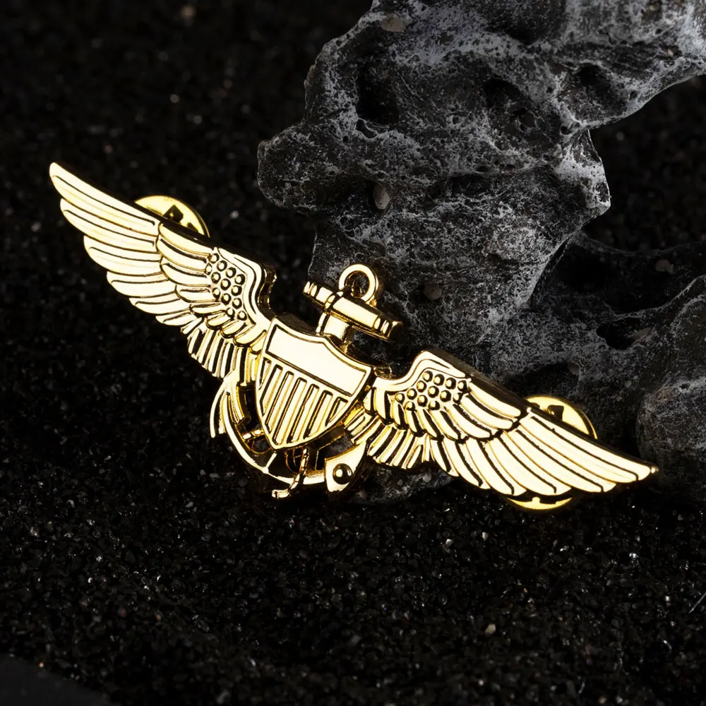 Military Command Master Aviator Badge Pin 3 Military Command Master Aviator Badge Pin - Image 3