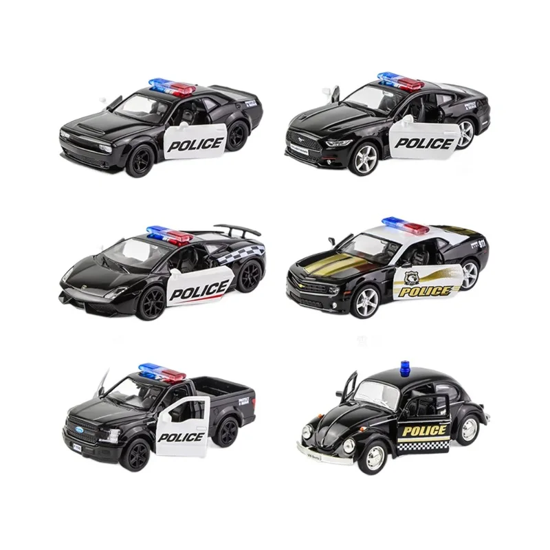 1:36 Scale Police Car Model Collection 6 1:36 Scale Police Car Model Collection - Image 6