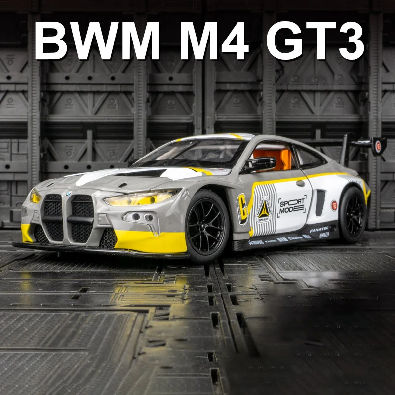 WELLY 1:24 BMW M4 GT3 Model with Sound and Light 8 WELLY 1:24 BMW M4 GT3 Model with Sound and Light - Image 8